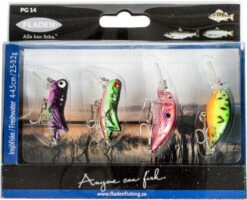 Fladen Plugbait 4.5cm Mini Floating (4 Stuks, 2.5-3.2g)
