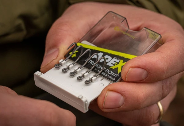 RidgeMonkey Ape-X Straight Point Barbed Karper Haak - Afbeelding 2