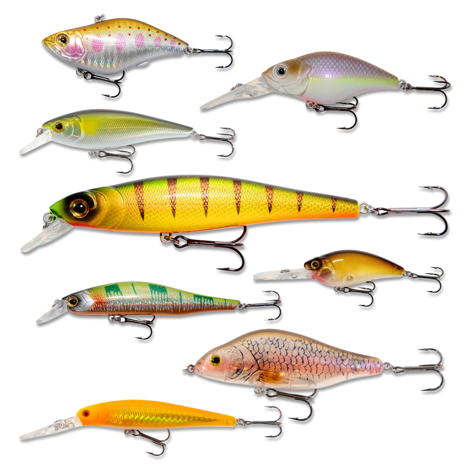 Ultimate New Lure Pack Kunstaas Set (8 Pcs) (2 Reviews)