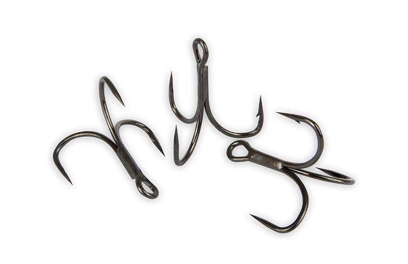 Fox Rage Predator Powerpoint X-Strong Trebles Semi-Barbed (8 Stuks)