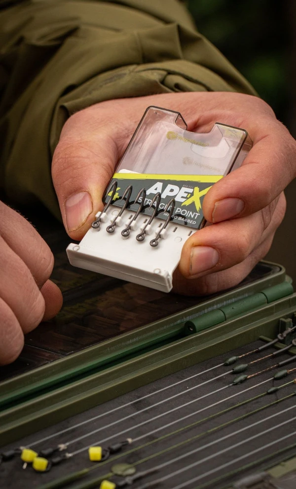 RidgeMonkey Ape-X Straight Point Barbed Karper Haak - Afbeelding 3