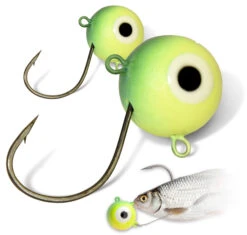 Quantum Mr. Pike Fire-Ball Jighead 2 Stuks