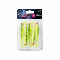 Fox Rage Slick Shad Lemon Tiger Ultra UV Packs 5pcs (3 Reviews)