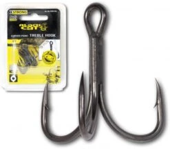 Black Cat Curved Point Treble Hook DG (5 Stuks)
