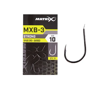 Matrix MXB-3 Barbed Spade End Black Nickel (10st)